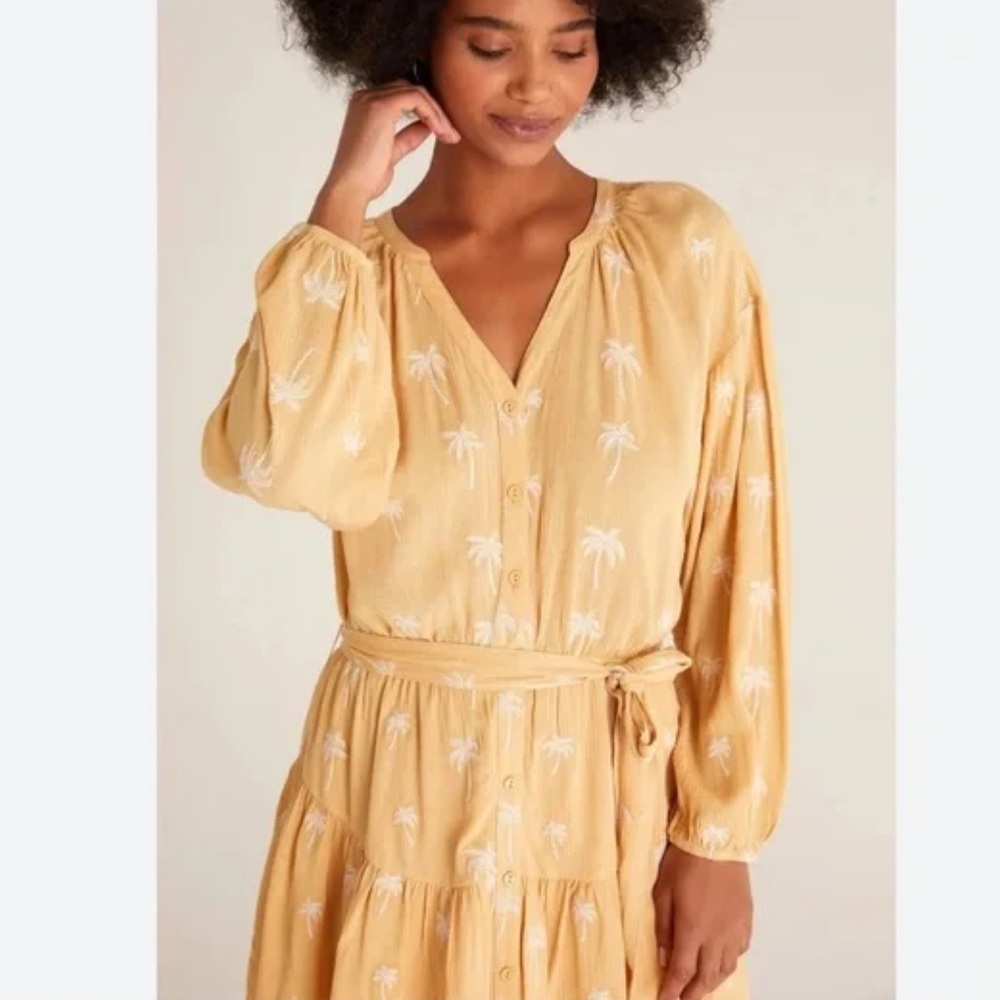 Z Supply Easy to Love Palm Dress
